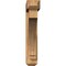 Ekena Millwork Imperial Craftsman Rough Sawn Bracket w/ Offset Brace, Western Red Cedar, 6"W x 32"D x 32"H BKT0604X32X32IMP04RWR - alternate 4